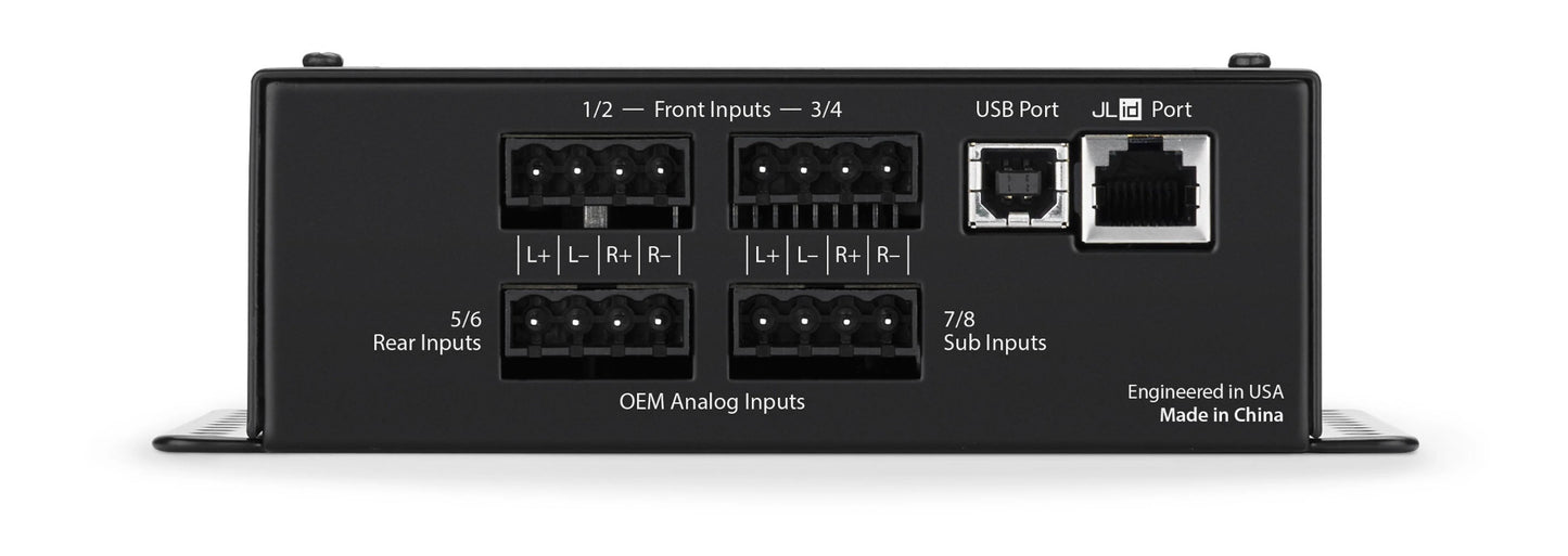 JL Audio FiX-86 OEM Integration DSP with Automatic Time Correction and Digital EQ