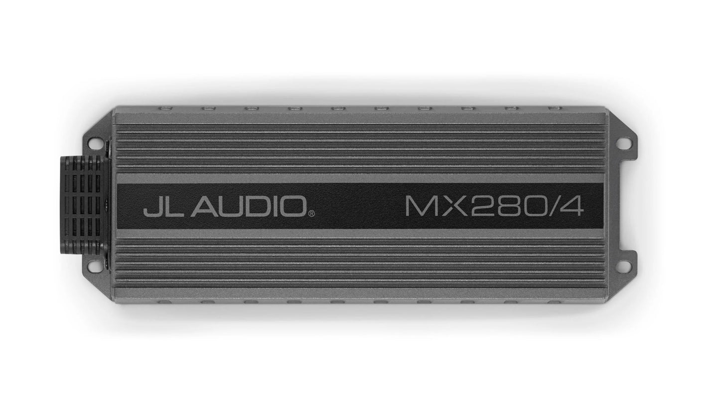 JL Audio - MX280/4 4 Ch. Class D Full-Range Amplifier, 280 W