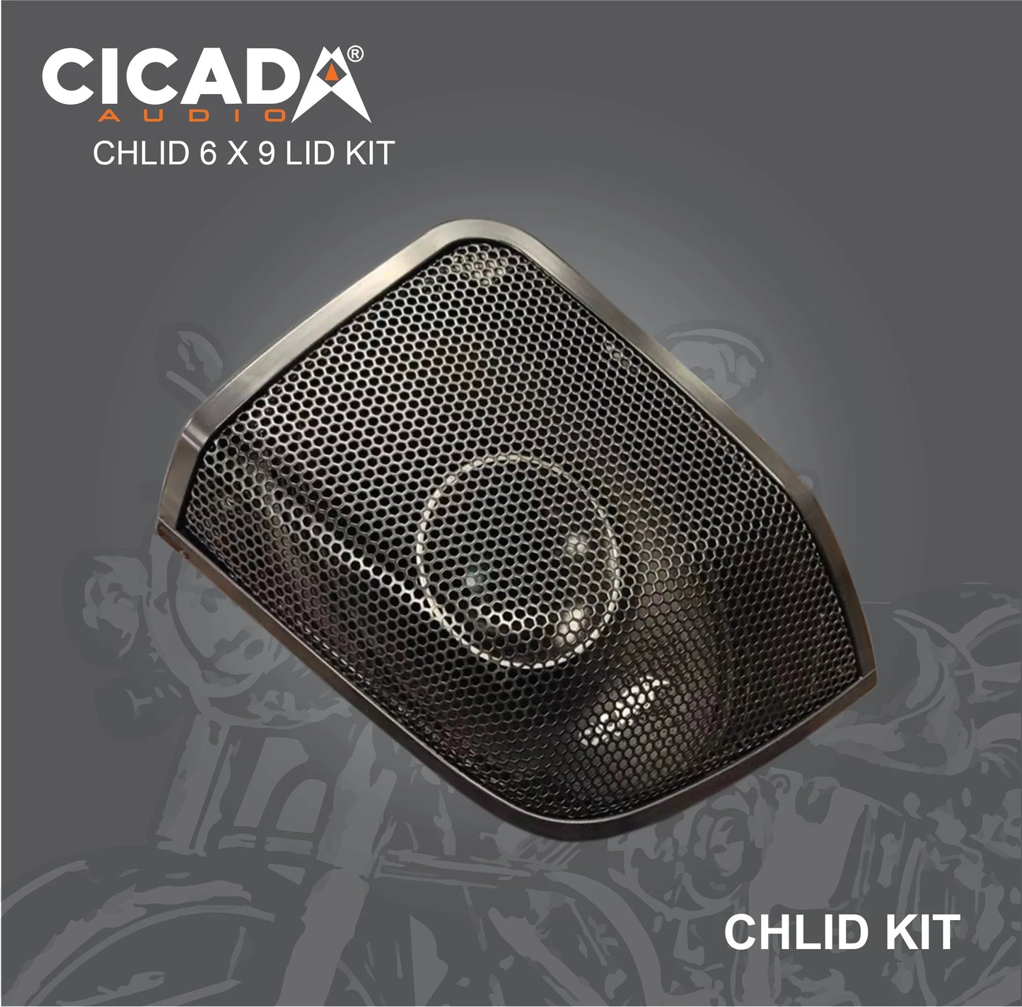 CICADA CHDLID 2014 + Factory Bag Cut-in Grill Lid Kit – Pair