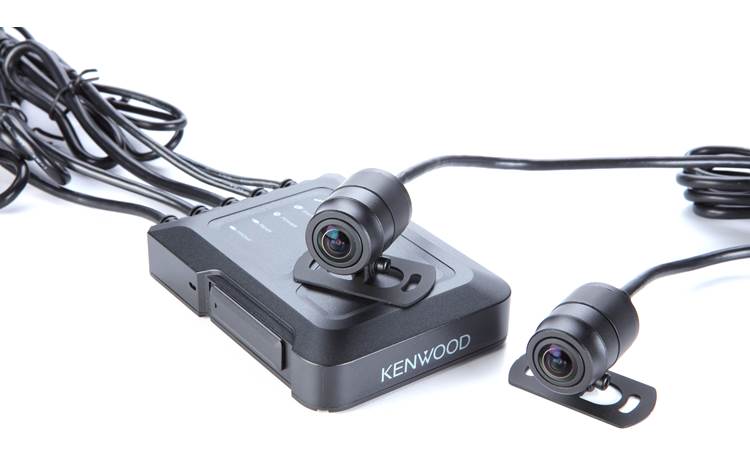 Kenwood STZ-RF200WD Motorsports HD dash cam with GPS and rear-view cam