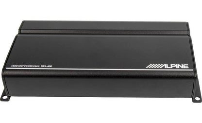 Alpine KTA-450 Power Pack Compact 4-channel car amplifier — 50 watts RMS x 4