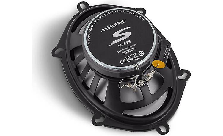 Alpine S2-S68 Next-Generation S-Series 6"x8" 2-way car speakers