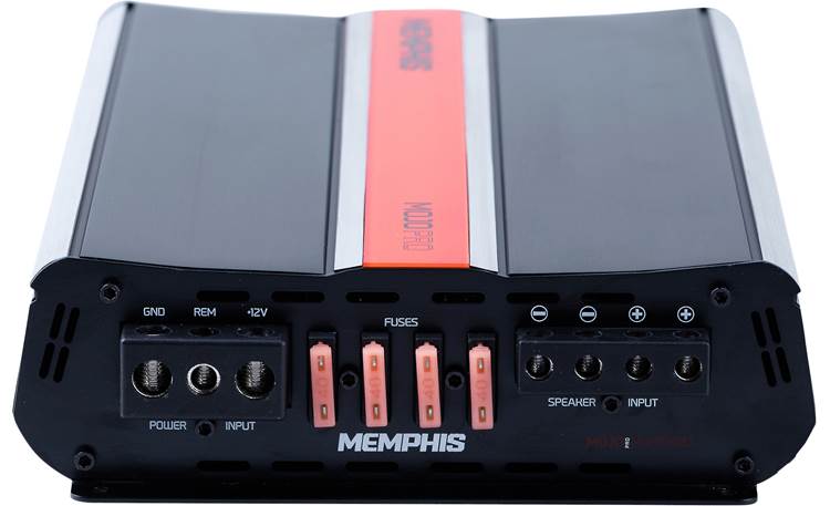 Memphis Audio MJP1500.1 MOJO Pro mono subwoofer amplifier — 1500 watts RMS x 1 at 1 ohm