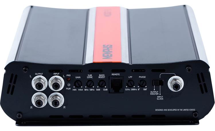 Memphis Audio MJP1500.1 MOJO Pro mono subwoofer amplifier — 1500 watts RMS x 1 at 1 ohm