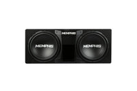 Memphis SRXE12DP Dual 12" SRX Vented Bass Package with SRX600.1V Amplifier