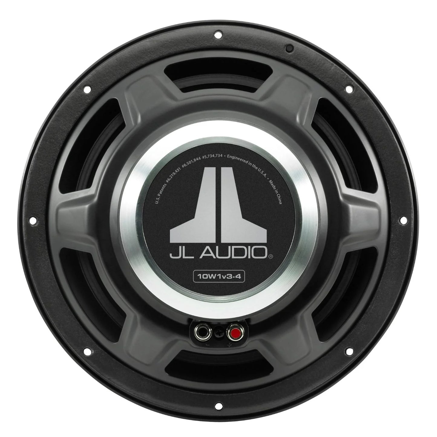 JL Audio 10W1v3-4 10-inch (250 mm) Subwoofer Driver, 4 Ω