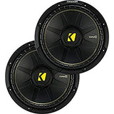 Kicker 50CWCS124 CompC Series 12" 4-ohm subwoofer