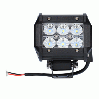 Daytona Cube LED Lights - 4 Inch PAIR - 6 LED DL-CL1