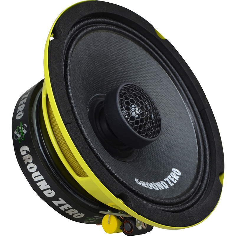 GROUND ZERO  GZCF 8.0SPL 200 mm / 8″ 2-way coaxial speaker system