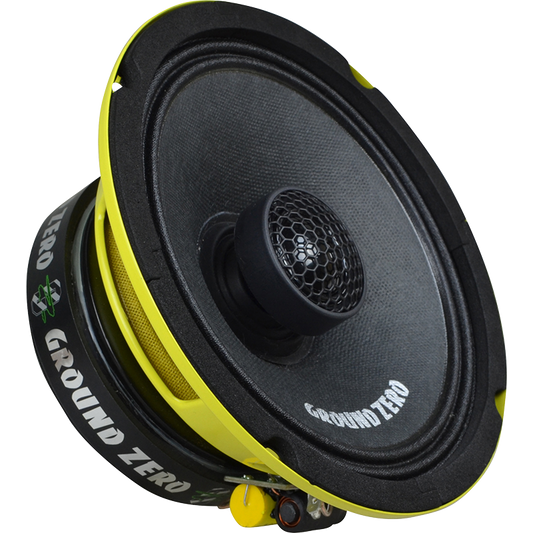 GROUND ZERO  GZCF 8.0SPL 200 mm / 8″ 2-way coaxial speaker system