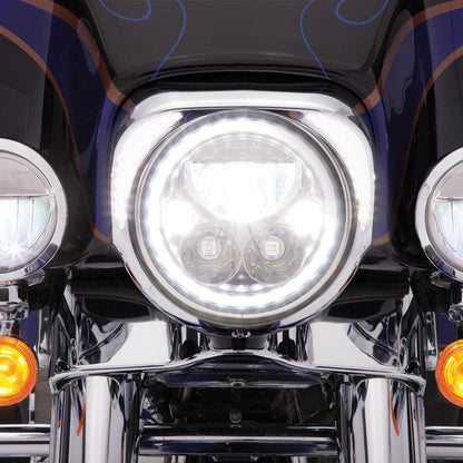 Ciro Fang Chrome LED Headlight Bezzle