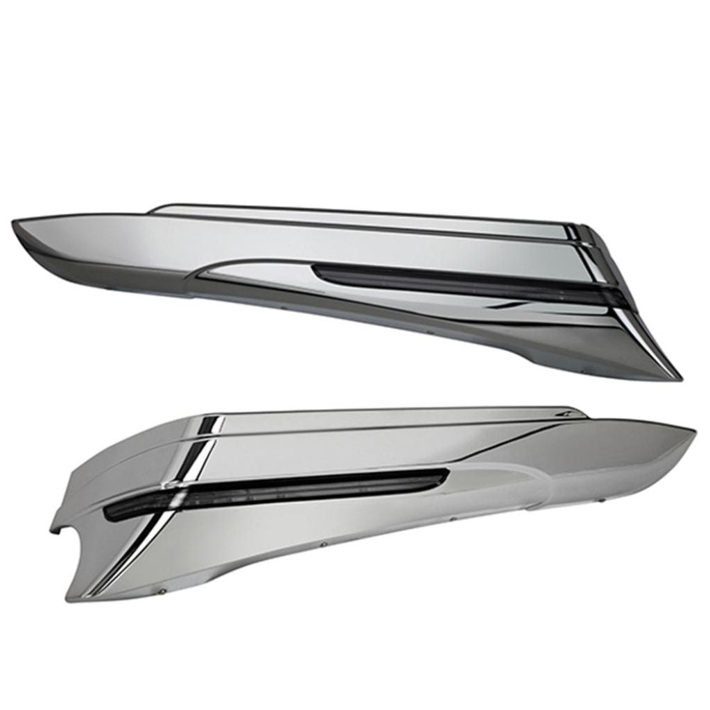 Ciro Chrome Saddlebag Extensions