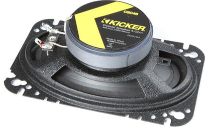 Kicker 46CSC464 4"x6" 2-way car speakers