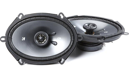 Kicker 46CSC684 6"x8" 2-way car speakers