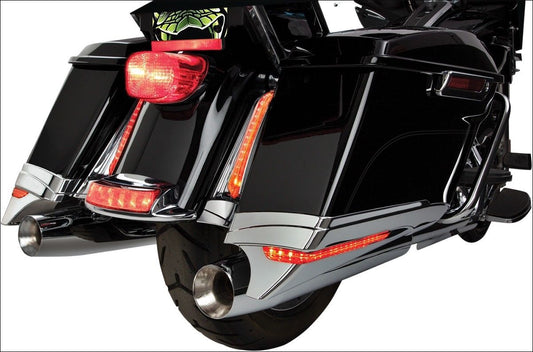 Ciro Chrome Saddlebag Extensions